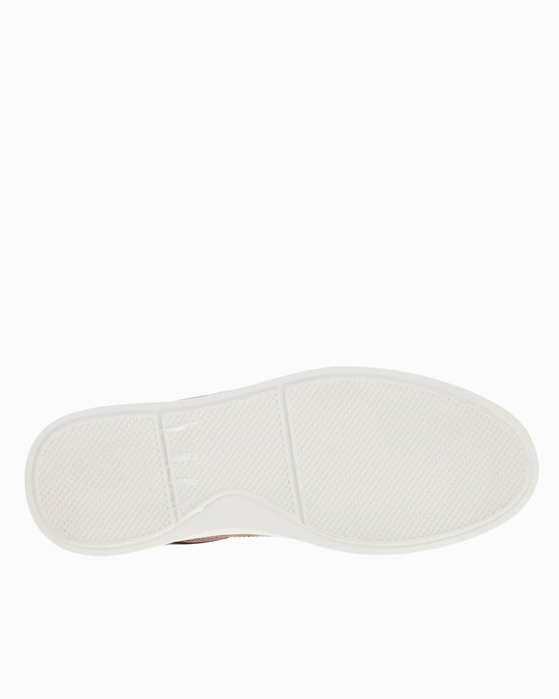 André Assous Andrew Cognac Leather Sneakers - Cognac