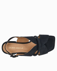 André Assous Journee Sandals - Navy Suede