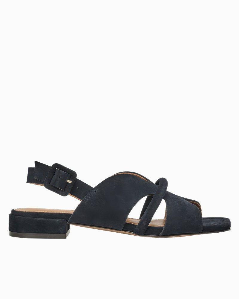 André Assous Journee Sandals - Navy Suede