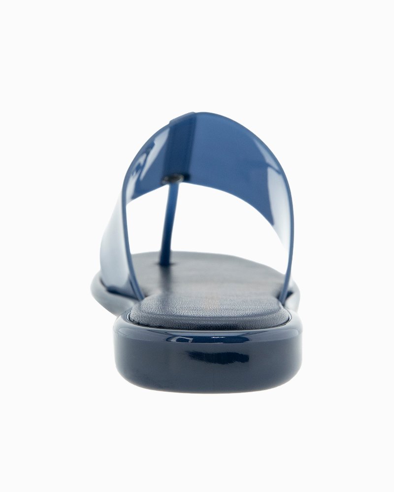 André Assous Naama Navy Jelly Sandals - Navy