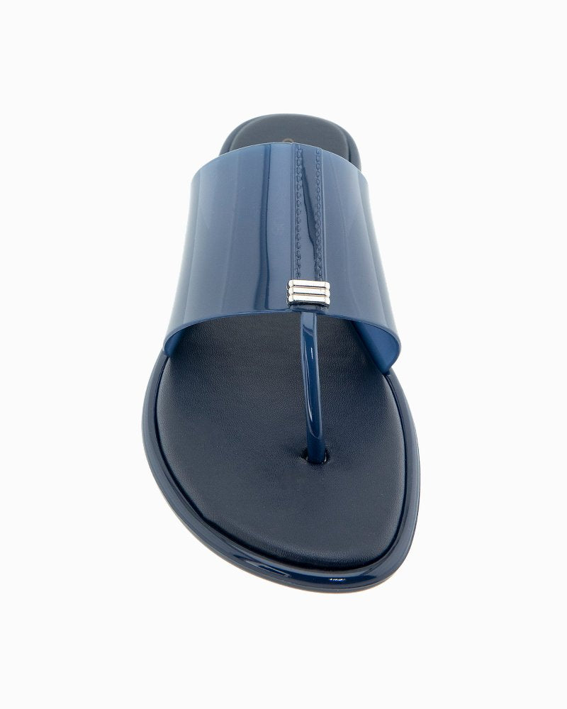 André Assous Naama Navy Jelly Sandals - Navy