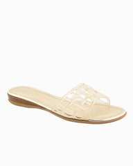 André Assous Nabil Jelly Sandals - Platino