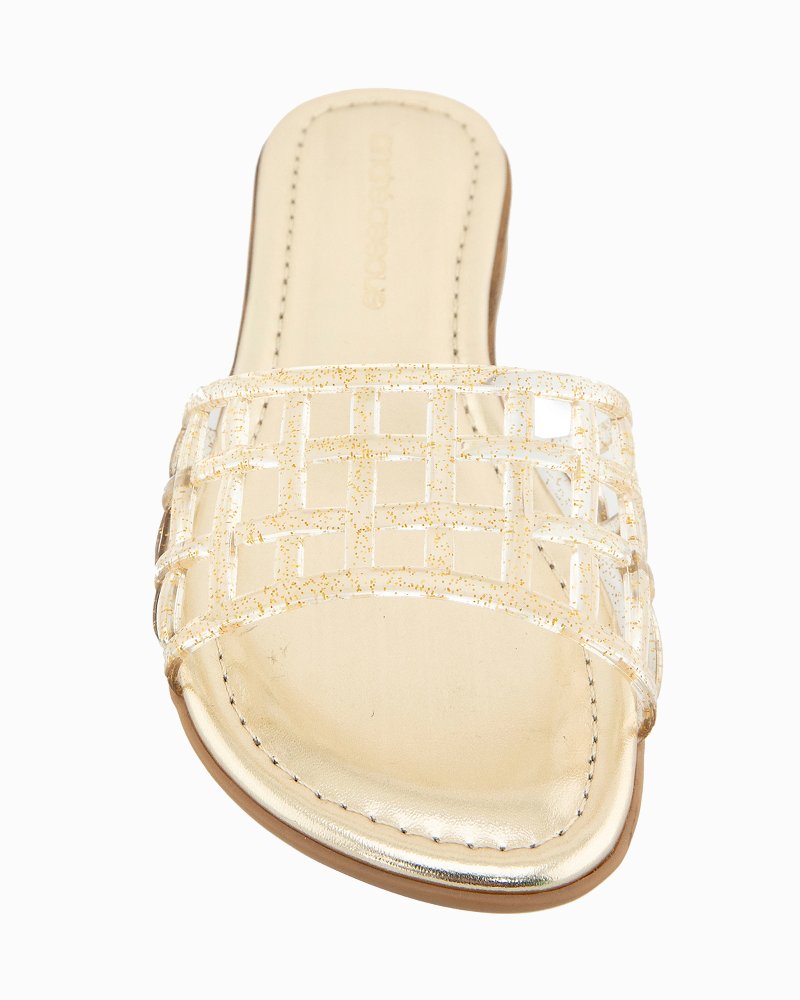 André Assous Nabil Jelly Sandals - Platino