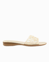 André Assous Nabil Jelly Sandals - Platino