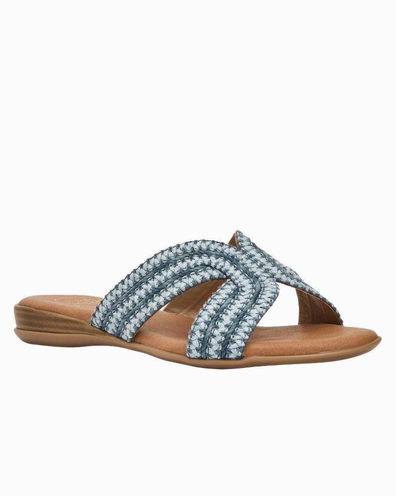 André Assous Nade Sandals - Navy