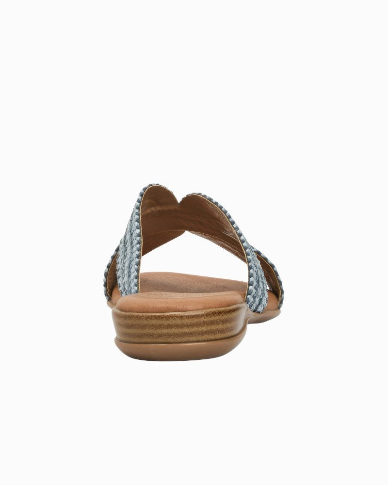 André Assous Nade Sandals - Navy