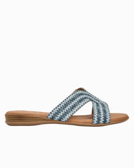 André Assous Nade Sandals - Navy