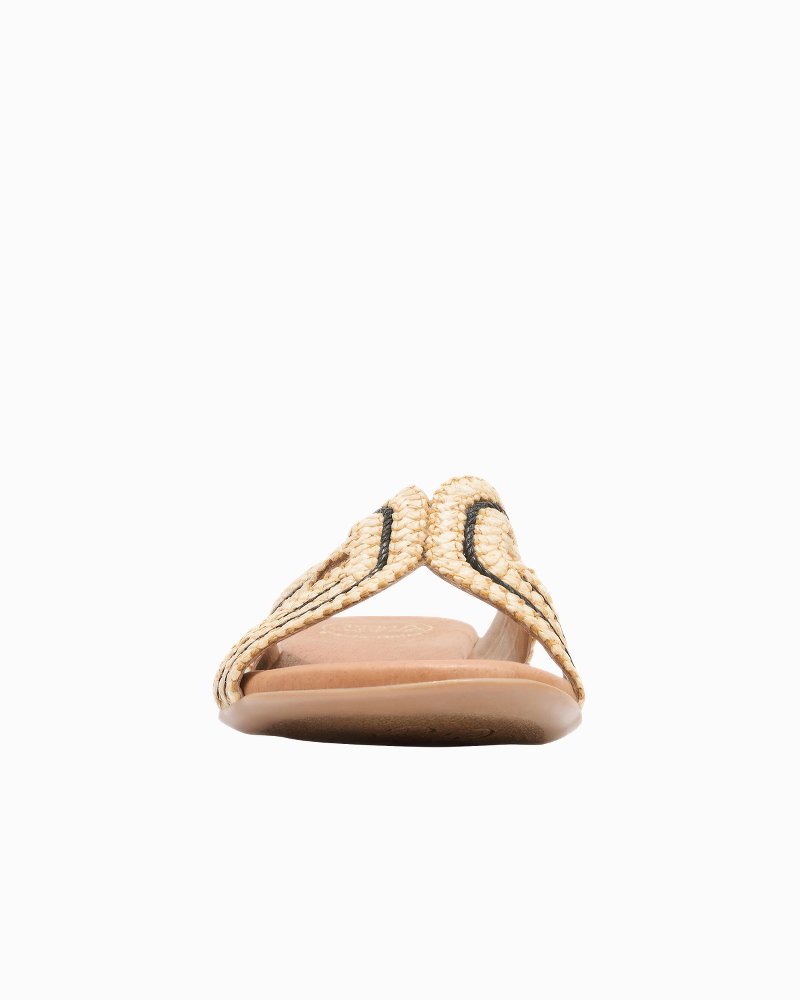 André Assous Nade Sandals - Natural/Black