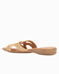 André Assous Nira Featherweights Sandals - Natural Raffia