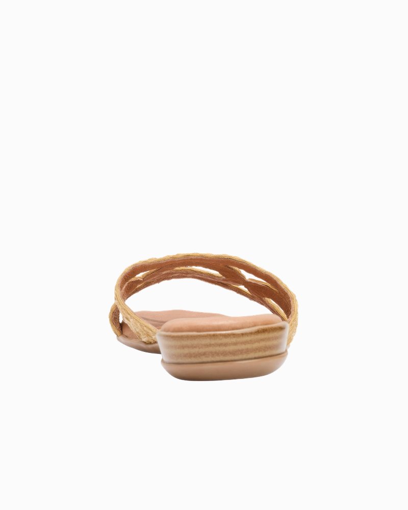 André Assous Nira Featherweights Sandals - Natural Raffia