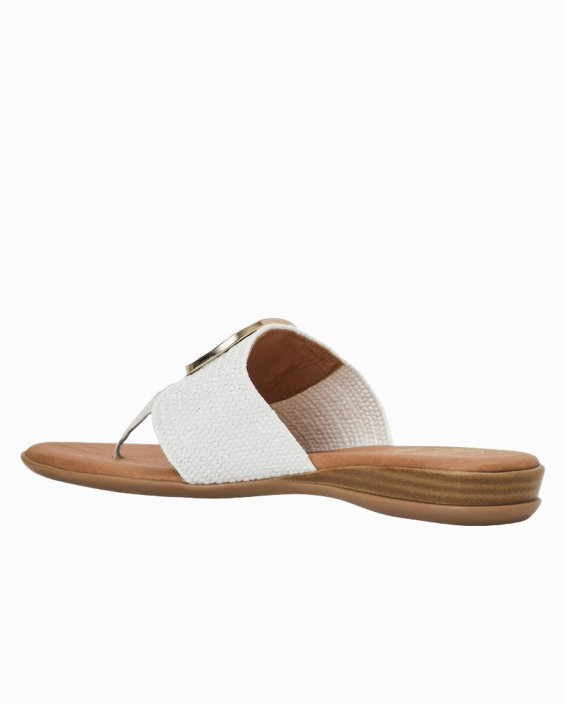 André Assous Nixi Featherweights Sandals - White