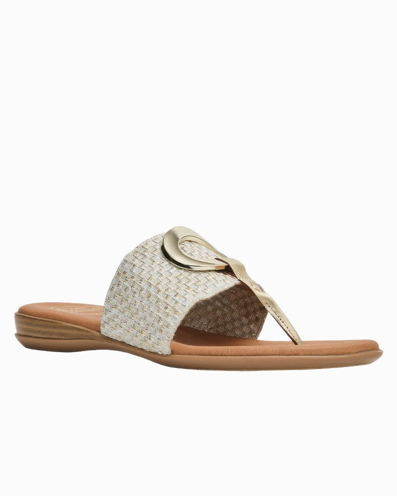 André Assous Nixi Featherweights Sandals - Platino Multi