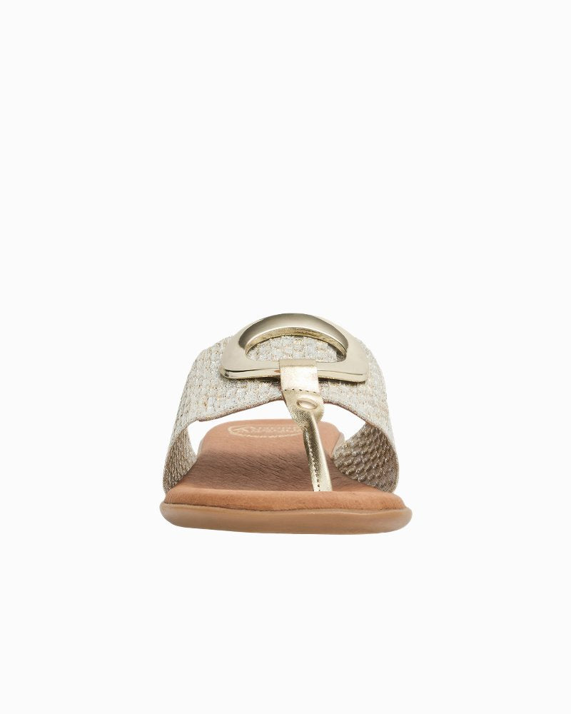 André Assous Nixi Featherweights Sandals - Platino Multi