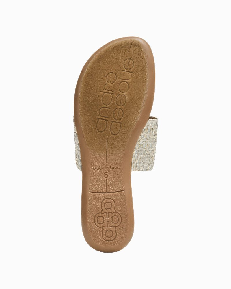 André Assous Nixi Featherweights Sandals - Platino Multi