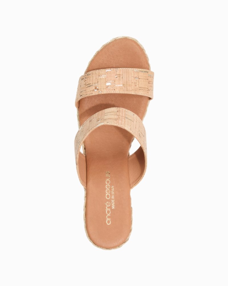 André Assous Nolita Twist Wedges - Natural