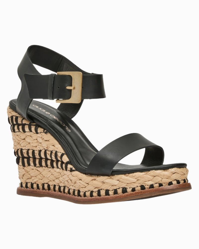 André Assous Taliah Black Wedges - Black