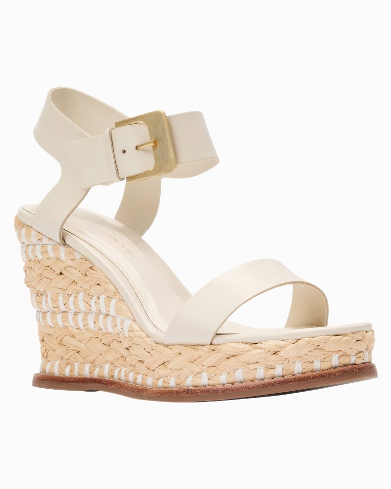 André Assous Taliah Bone Wedges - Bone