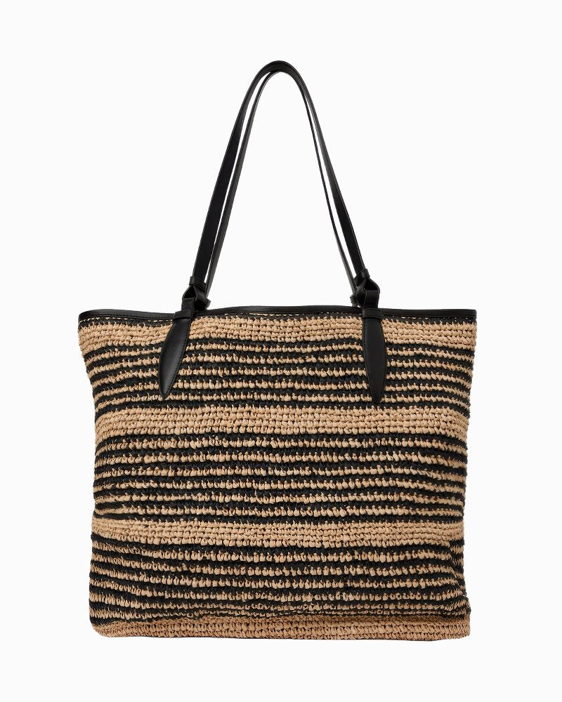André Assous Carina Tote - Natural/Black