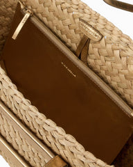 André Assous Marina Bucket Bag - Natural/Gold