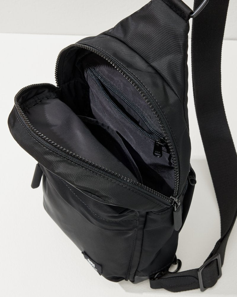 Willesden Black Sling Bag - All Black
