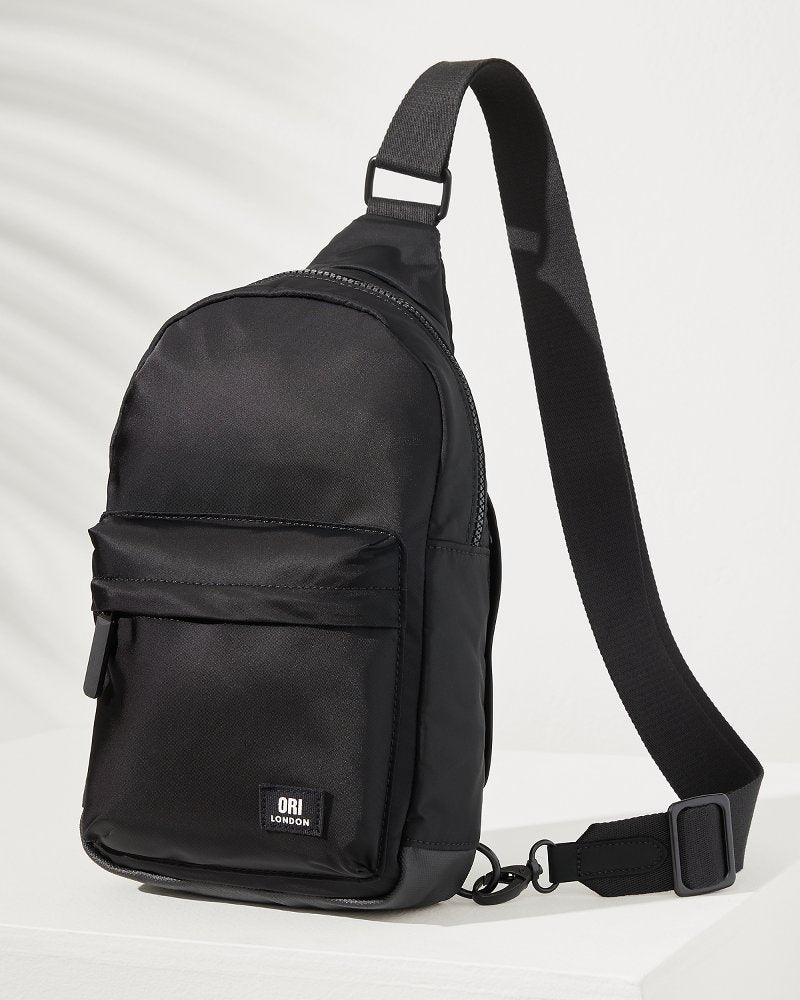 Willesden Black Sling Bag - All Black