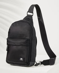 Willesden Black Sling Bag - All Black