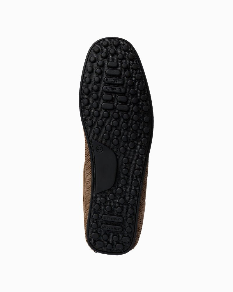 André Assous Chris Suede Loafers - Taupe