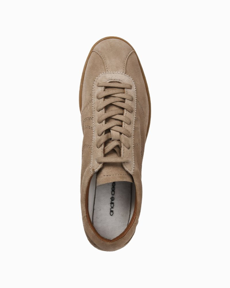 André Assous Manuel Suede Lace-up Shoes - Sand