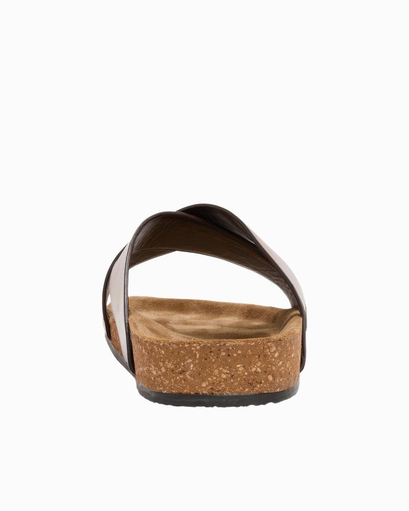 André Assous Max Cognac Leather Sandals - Cognac