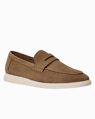 André Assous Ricardo Mink Suede Loafers - Mink