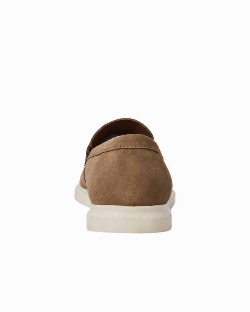 André Assous Ricardo Mink Suede Loafers - Mink