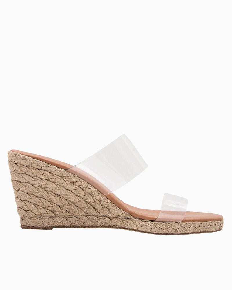 André Assous Anfisa Slide Wedges - Clear