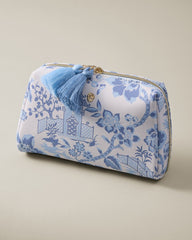 Spartina Garden Toile Cosmetic Pouch - Garden Toile