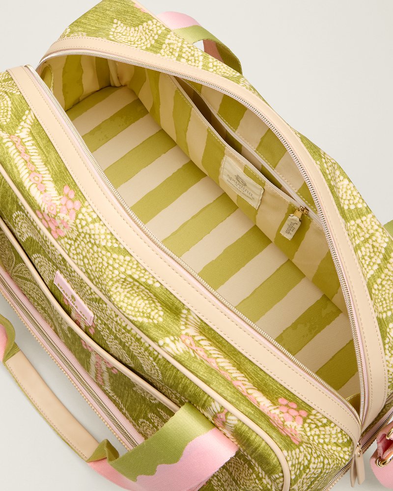 Spartina Green Palms Weekender Bag - Castillo Green Palms