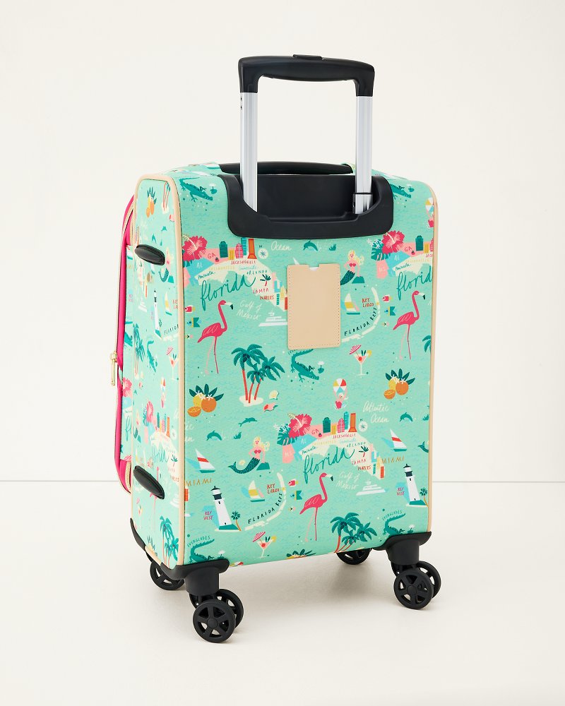 Spartina Destination Florida 20-Inch Rolling Suitcase - Florida