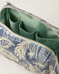 Spartina Flagler Blue Large Cosmetic Pouch - Flagler Blue