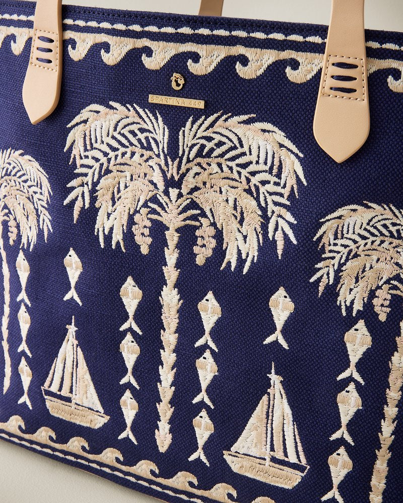 Spartina Resort Set Sail Tote - Flagler Resort Set Sail