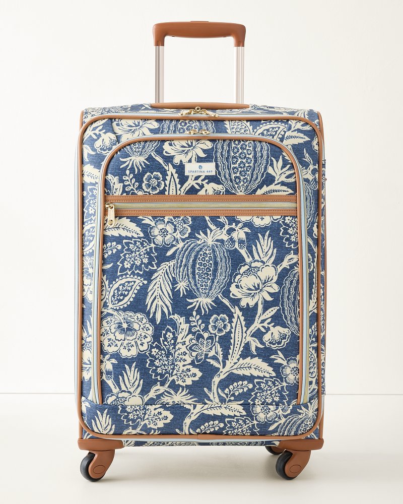 Spartina Flagler Blue 26-Inch Rolling Suitcase - Flagler Blue