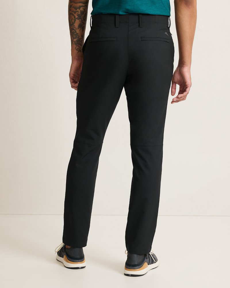 Big &amp; Tall On Par IslandZone Flat-Front Pants - Black