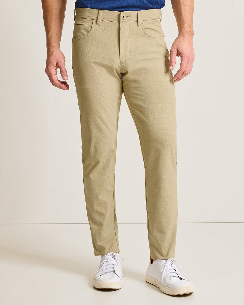 Big &amp; Tall Bahama Coast IslandZone 5-Pocket Pants - Stone Khaki