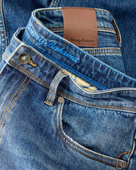 Big &amp; Tall Indigo Palms Jeans - Med Indigo Wash