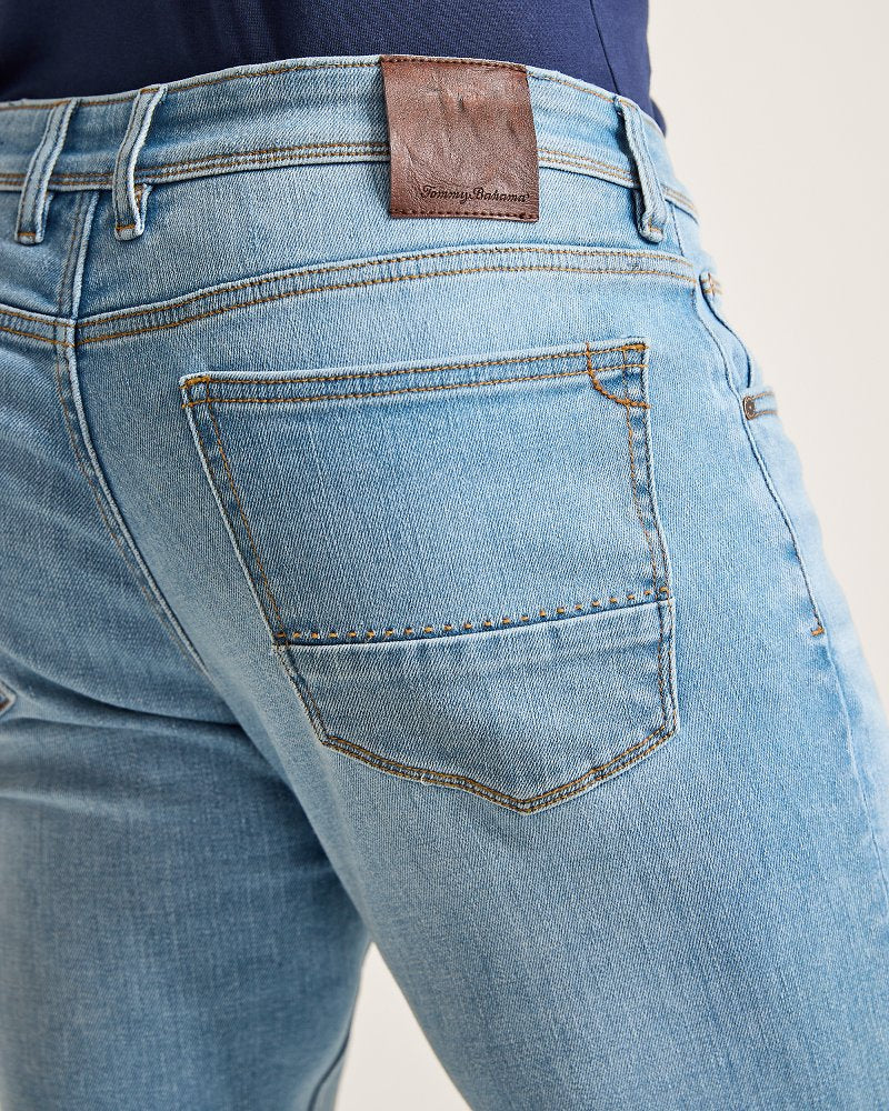 Big &amp; Tall Indigo Palms Jeans - Light Indigo Wash