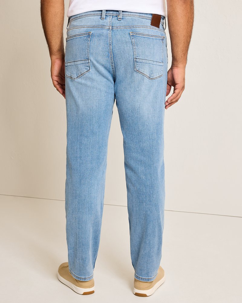 Big &amp; Tall Indigo Palms Jeans - Light Indigo Wash
