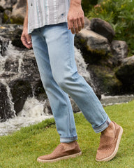 Big &amp; Tall Indigo Palms Jeans - Light Indigo Wash