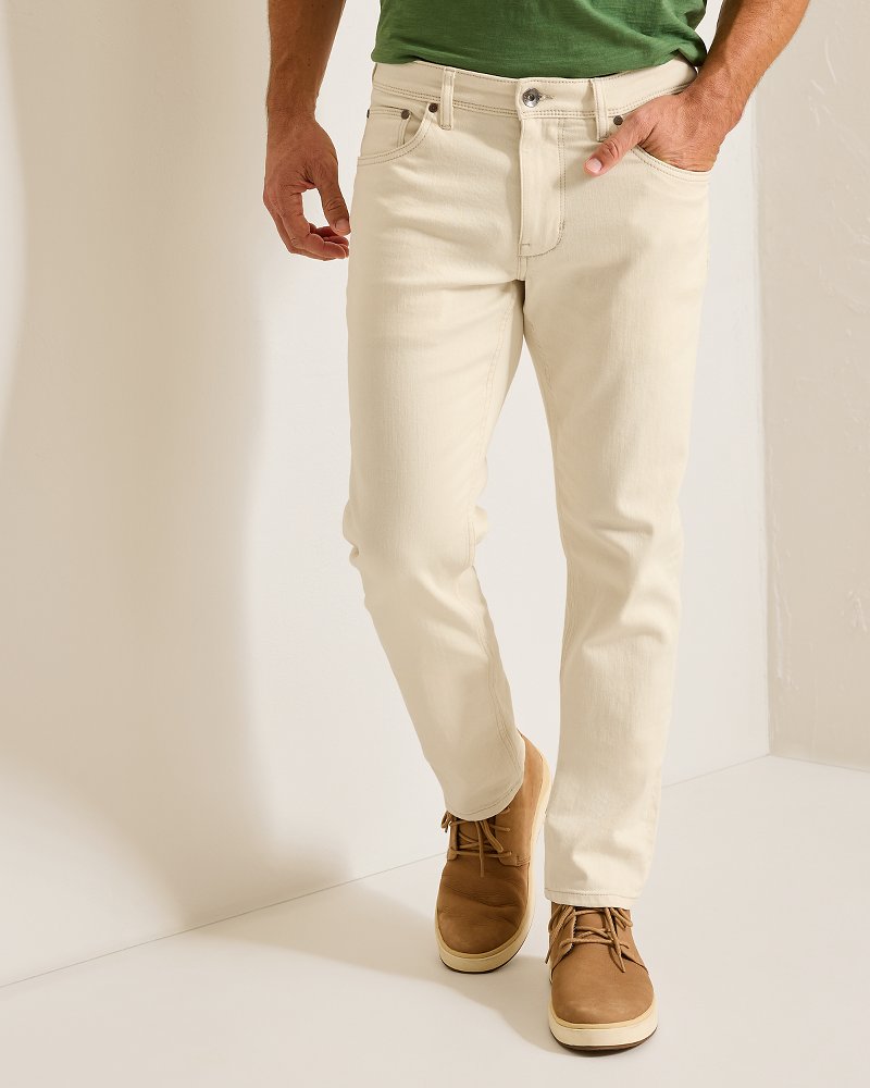 Big &amp; Tall Morro Bay 5-Pocket Jeans - Natural