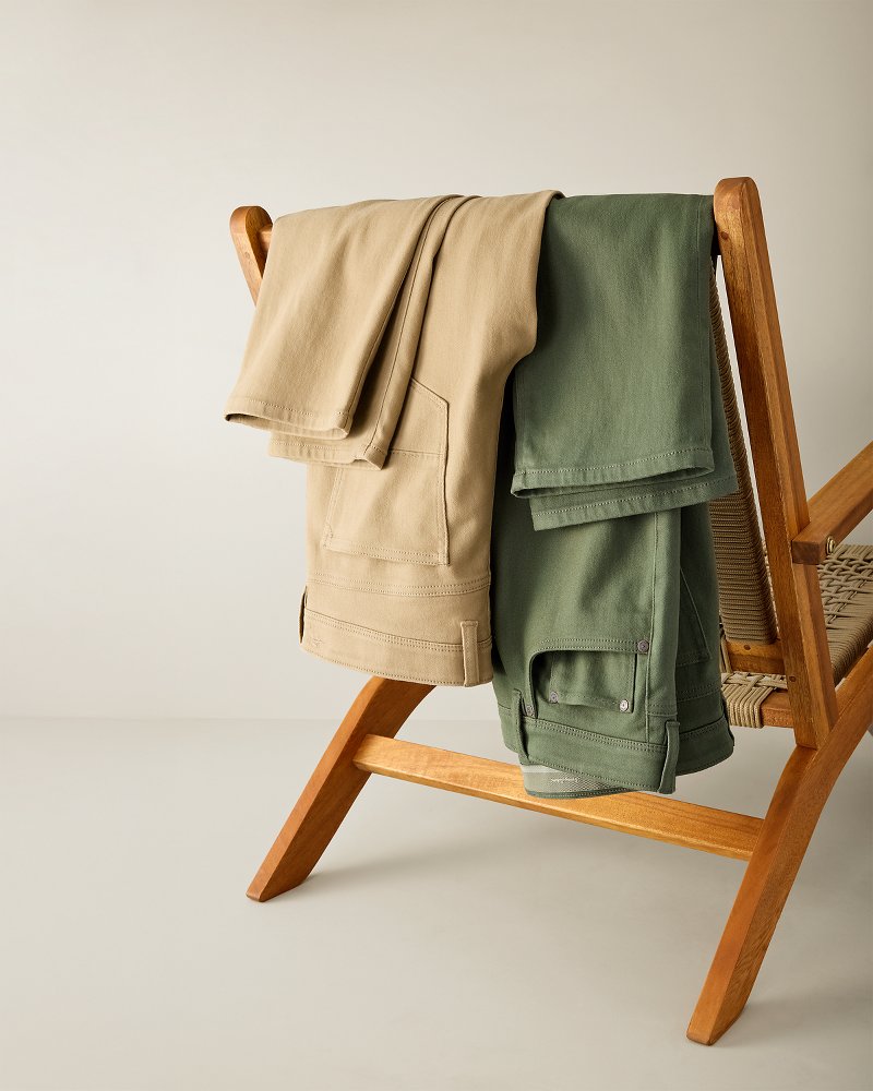 Big &amp; Tall Boracay Traveler 5-Pocket Pants - Sisal