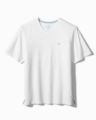 Big &amp; Tall New Bali Skyline V-Neck T-Shirt - White