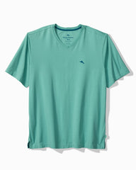 Big &amp; Tall New Bali Skyline V-Neck T-Shirt - Azure Water