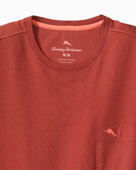 Big &amp; Tall Bali Skyline Long-Sleeve T-Shirt - Spicy Clay