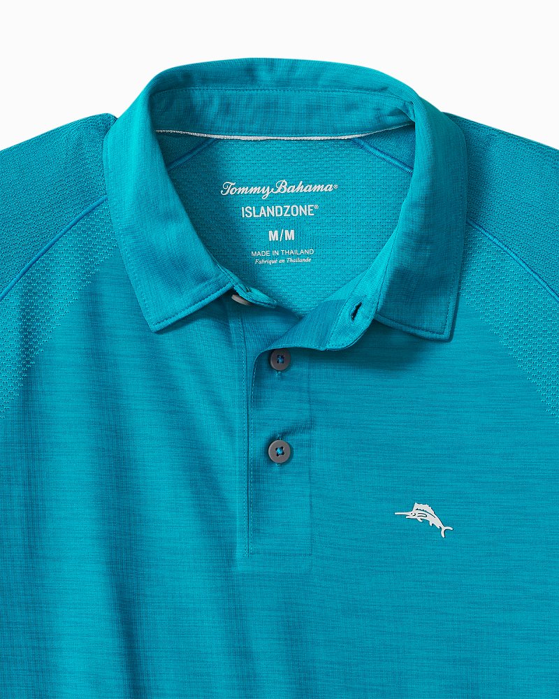 Big &amp; Tall Palm Coast Pro IslandZone Polo - Voyager Blue